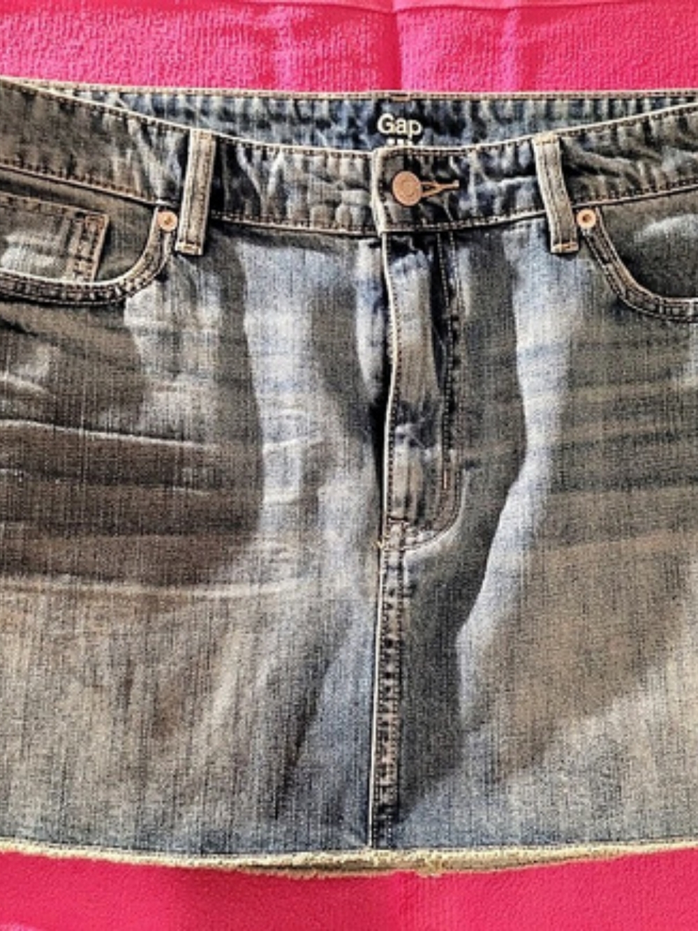 Gap Denim Mini Skirt Size 12